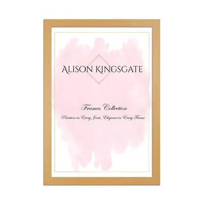 Modern Photo Frame Country Pine 36x10 | Simple & Elegant Display Style